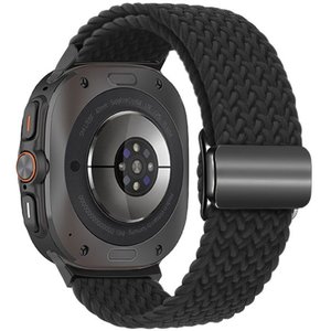 רצועת בד / ניילון מדגם Loop Magnetic Buckle Nylon Band מבית LaTera (צבע Black) לשעון חכם מדגם Samsung Galaxy Watch Ultra / Watch Ultra 2025 רצועת בד / ניילון מדגם Loop Magnetic Buckle Nylon Band מבית LaTera (צבע Black) לשעון חכם מדגם Samsung Galaxy Watch Ultra / Watch Ultra 2025