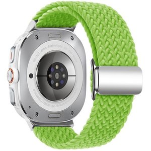 רצועת בד / ניילון מדגם Loop Magnetic Buckle Nylon Band מבית LaTera (צבע Yellow Green) לשעון חכם מדגם Samsung Galaxy Watch Ultra / Watch Ultra 2025 רצועת בד / ניילון מדגם Loop Magnetic Buckle Nylon Band מבית LaTera (צבע Yellow Green) לשעון חכם מדגם Samsung Galaxy Watch Ultra / Watch Ultra 2025