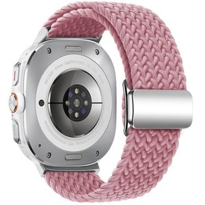 רצועת בד / ניילון מדגם Loop Magnetic Buckle Nylon Band מבית LaTera (צבע Pink) לשעון חכם מדגם Samsung Galaxy Watch Ultra / Watch Ultra 2025 רצועת בד / ניילון מדגם Loop Magnetic Buckle Nylon Band מבית LaTera (צבע Pink) לשעון חכם מדגם Samsung Galaxy Watch Ultra / Watch Ultra 2025
