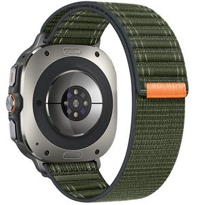 רצועת בד / ניילון מדגם Texture Nylon Band מבית LaTera (צבע Green) לשעון חכם מדגם Samsung Galaxy Watch Ultra / Watch Ultra 2025 רצועת בד / ניילון מדגם Texture Nylon Band מבית LaTera (צבע Green) לשעון חכם מדגם Samsung Galaxy Watch Ultra / Watch Ultra 2025