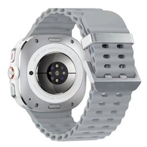 רצועת סיליקון מדגם Ocean Hole Dual Buckle Silicone Band מבית LaTera (צבע Gray/Silver) לשעון חכם מדגם Samsung Galaxy Watch Ultra / Watch Ultra 2025 רצועת סיליקון מדגם Ocean Hole Dual Buckle Silicone Band מבית LaTera (צבע Gray/Silver) לשעון חכם מדגם Samsung Galaxy Watch Ultra / Watch Ultra 2025