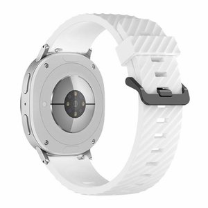 רצועת סיליקון מדגם Classic Spruce Silicone Band מבית LaTera (צבע White) לשעון חכם מדגם Samsung Galaxy Watch 8 / Samsung Galaxy Watch 8 Classic רצועת סיליקון מדגם Classic Spruce Silicone Band מבית LaTera (צבע White) לשעון חכם מדגם Samsung Galaxy Watch 8 / Samsung Galaxy Watch 8 Classic