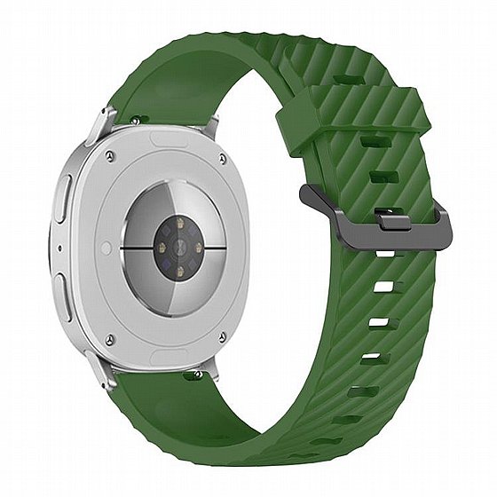����� ������� ����  Classic Spruce Silicone Band ���� LaTera (��� Green) ����� ��� ����  Samsung Galaxy Watch 8  / Samsung Galaxy Watch 8 Classic