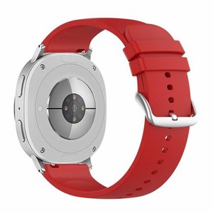 ����� ������� ����  Round Tail Silicone Band ���� LaTera (��� Red) ����� ��� ����  Samsung Galaxy Watch 8  / Samsung Galaxy Watch 8 Classic