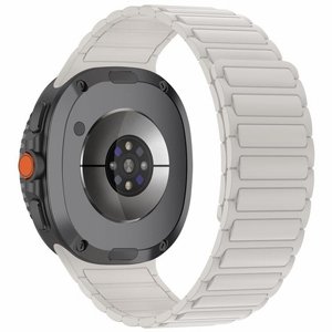 רצועת סיליקון מדגם Tri-beads Magnetic Silicone Band מבית LaTera (צבע White) לשעון חכם מדגם Samsung Galaxy Watch 8 / Samsung Galaxy Watch 8 Classic רצועת סיליקון מדגם Tri-beads Magnetic Silicone Band מבית LaTera (צבע White) לשעון חכם מדגם Samsung Galaxy Watch 8 / Samsung Galaxy Watch 8 Classic