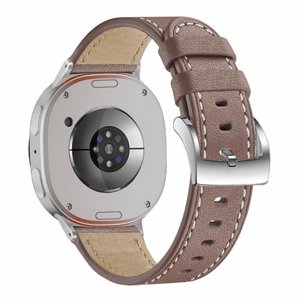 רצועת עור מדגם Classic Round Leather Band מבית LaTera (צבע Cocoa Brown) לשעון חכם מדגם Samsung Galaxy Watch 8 / Samsung Galaxy Watch 8 Classic רצועת עור מדגם Classic Round Leather Band מבית LaTera (צבע Cocoa Brown) לשעון חכם מדגם Samsung Galaxy Watch 8 / Samsung Galaxy Watch 8 Classic