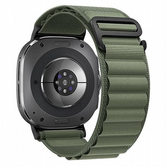 ����� �� / ������ ���� Loop Nylon Band ���� LaTera (��� Green) ����� ��� ����  Samsung Galaxy Watch 8 / Samsung Galaxy Watch 8 Classic