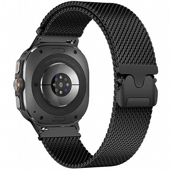 ����� ���� ���� Milanese Parachute Magnetic Steel Band ���� LaTera (��� Black) ����� ��� ����  Samsung Galaxy Watch 8 / Samsung Galaxy Watch 8 Classic