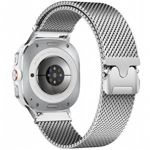 רצועת מתכת מדגם Milanese Parachute Magnetic Steel Band מבית LaTera (צבע Silver) לשעון חכם מדגם Samsung Galaxy Watch 8 / Samsung Galaxy Watch 8 Classic רצועת מתכת מדגם Milanese Parachute Magnetic Steel Band מבית LaTera (צבע Silver) לשעון חכם מדגם Samsung Galaxy Watch 8 / Samsung Galaxy Watch 8 Classic
