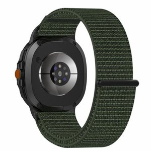 ����� �� / ������ ���� Simple Braided Nylon Band ���� LaTera (��� Green) ����� ��� ����  Samsung Galaxy Watch 8 / Samsung Galaxy Watch 8 Classic