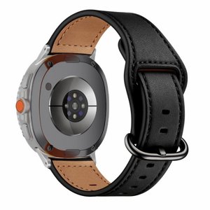 רצועת עור מדגם Classic Buckle Leather Band מבית LaTera (צבע Black) לשעון חכם מדגם Samsung Galaxy Watch 8 / Samsung Galaxy Watch 8 Classic רצועת עור מדגם Classic Buckle Leather Band מבית LaTera (צבע Black) לשעון חכם מדגם Samsung Galaxy Watch 8 / Samsung Galaxy Watch 8 Classic