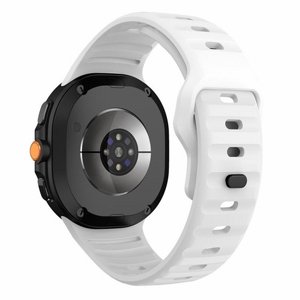 רצועת סיליקון מדגם Wave Reverse Silicone Band מבית LaTera (צבע White) לשעון חכם מדגם Samsung Galaxy Watch 8 / Samsung Galaxy Watch 8 Classic רצועת סיליקון מדגם Wave Reverse Silicone Band מבית LaTera (צבע White) לשעון חכם מדגם Samsung Galaxy Watch 8 / Samsung Galaxy Watch 8 Classic
