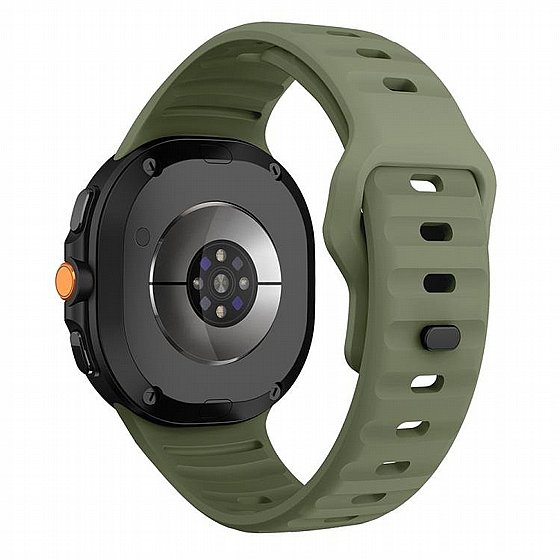 ����� ������� ����  Wave Reverse Silicone Band ���� LaTera (��� Green) ����� ��� ����  Samsung Galaxy Watch 8  / Samsung Galaxy Watch 8 Classic