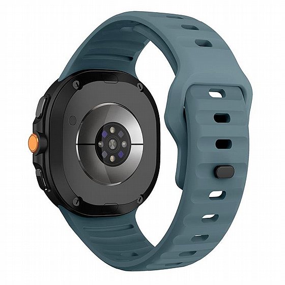 ����� ������� ����  Wave Reverse Silicone Band ���� LaTera (��� Blue) ����� ��� ����  Samsung Galaxy Watch 8  / Samsung Galaxy Watch 8 Classic