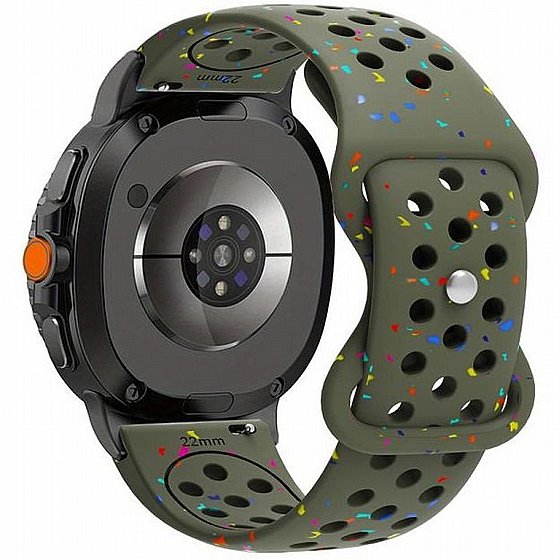 ����� ������� ����  Sport Colorful Silicone Band ���� LaTera (��� Green) ����� ��� ����  Samsung Galaxy Watch 8  / Samsung Galaxy Watch 8 Classic