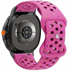 רצועת סיליקון מדגם Sport Colorful Silicone Band מבית LaTera (צבע Pink) לשעון חכם מדגם Samsung Galaxy Watch 8 / Samsung Galaxy Watch 8 Classic רצועת סיליקון מדגם Sport Colorful Silicone Band מבית LaTera (צבע Pink) לשעון חכם מדגם Samsung Galaxy Watch 8 / Samsung Galaxy Watch 8 Classic