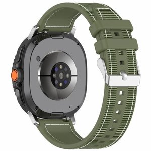 רצועת בד / ניילון מדגם Hybrid Nylon Band מבית LaTera (צבע Green) לשעון חכם מדגם Samsung Galaxy Watch 8 / Samsung Galaxy Watch 8 Classic רצועת בד / ניילון מדגם Hybrid Nylon Band מבית LaTera (צבע Green) לשעון חכם מדגם Samsung Galaxy Watch 8 / Samsung Galaxy Watch 8 Classic