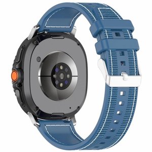 רצועת בד / ניילון מדגם Hybrid Nylon Band מבית LaTera (צבע Blue) לשעון חכם מדגם Samsung Galaxy Watch 8 / Samsung Galaxy Watch 8 Classic רצועת בד / ניילון מדגם Hybrid Nylon Band מבית LaTera (צבע Blue) לשעון חכם מדגם Samsung Galaxy Watch 8 / Samsung Galaxy Watch 8 Classic
