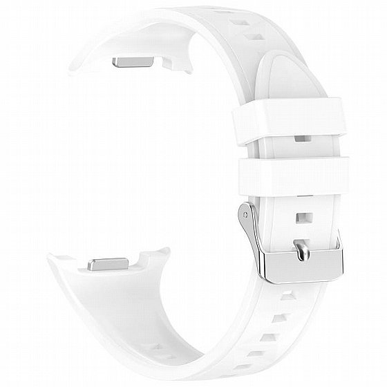 ����� ������� ����  Classic Texture Silicone Band ���� LaTera (��� White) ����� ��� ����  Samsung Galaxy Watch 8  / Samsung Galaxy Watch 8 Classic
