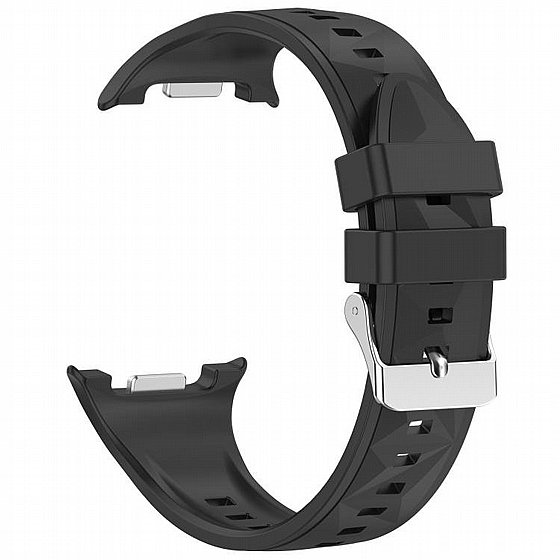 ����� ������� ����  Classic Texture Silicone Band ���� LaTera (��� Black) ����� ��� ����  Samsung Galaxy Watch 8  / Samsung Galaxy Watch 8 Classic