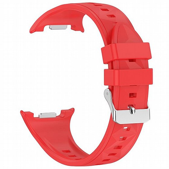 ����� ������� ����  Classic Texture Silicone Band ���� LaTera (��� Red) ����� ��� ����  Samsung Galaxy Watch 8  / Samsung Galaxy Watch 8 Classic