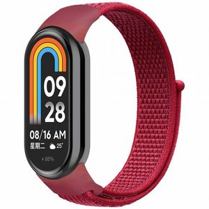 רצועת בד / ניילון מדגם Loop Nylon Band מבית iBands (צבע Red) לשעון חכם מדגם: Xiaomi Smart Band 8 / Xiaomi Smart Band 9 / Xiaomi Smart Band 10 רצועת בד / ניילון מדגם Loop Nylon Band מבית iBands (צבע Red) לשעון חכם מדגם: Xiaomi Smart Band 8 / Xiaomi Smart Band 9 / Xiaomi Smart Band 10