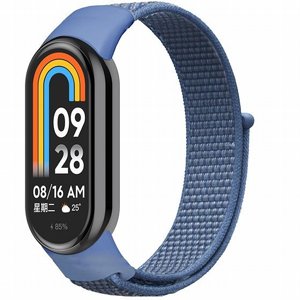 רצועת בד / ניילון מדגם Loop Nylon Band מבית iBands (צבע Blue) לשעון חכם מדגם: Xiaomi Smart Band 8 / Xiaomi Smart Band 9 / Xiaomi Smart Band 10 רצועת בד / ניילון מדגם Loop Nylon Band מבית iBands (צבע Blue) לשעון חכם מדגם: Xiaomi Smart Band 8 / Xiaomi Smart Band 9 / Xiaomi Smart Band 10