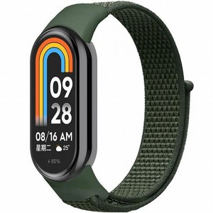 רצועת בד / ניילון מדגם Loop Nylon Band מבית iBands (צבע Green) לשעון חכם מדגם: Xiaomi Smart Band 8 / Xiaomi Smart Band 9 / Xiaomi Smart Band 10 רצועת בד / ניילון מדגם Loop Nylon Band מבית iBands (צבע Green) לשעון חכם מדגם: Xiaomi Smart Band 8 / Xiaomi Smart Band 9 / Xiaomi Smart Band 10
