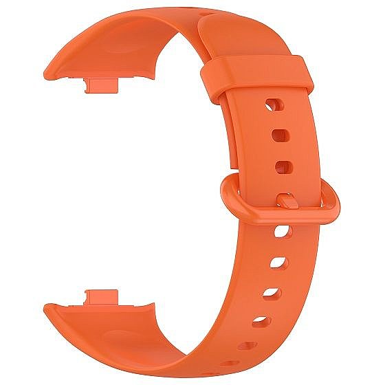 ����� ������� ���� Solid Color Silicone Band ���� iBands ����� ��� ����: Xiaomi Redmi Watch 4 / Xiaomi Redmi Watch 5 (��� Orange)