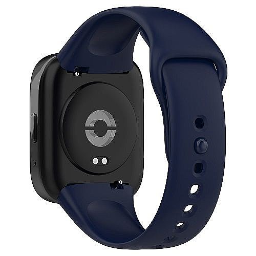 ����� ������� ���� Solid Color Silicone Band ���� iBands ����� ��� ����: Xiaomi Redmi Watch 3 Active (��� Blue)