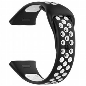 רצועת סיליקון מדגם Sports Solid Color Silicone Band מבית iBands לשעון חכם מדגם: Xiaomi Redmi Watch 3 (צבע Black/White) רצועת סיליקון מדגם Sports Solid Color Silicone Band מבית iBands לשעון חכם מדגם: Xiaomi Redmi Watch 3 (צבע Black/White)