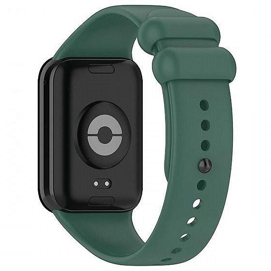 ����� ������� ���� Solid Color Silicone Band ���� iBands ����� ��� ����: Xiaomi Smart Band 8 Pro / Xiaomi Smart Band 9 Pro (��� Green)
