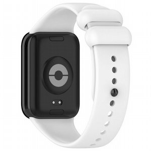 ����� ������� ���� Solid Color Silicone Band ���� iBands ����� ��� ����: Xiaomi Smart Band 8 Pro / Xiaomi Smart Band 9 Pro (��� White)