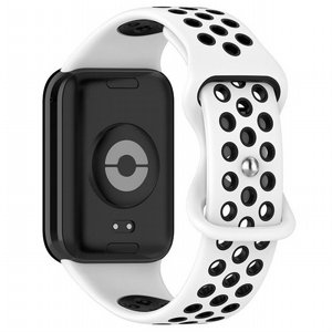 ����� ������� ���� Sports Solid Color Silicone Band ���� iBands ����� ��� ����: Xiaomi Smart Band 8 Pro / Xiaomi Smart Band 9 Pro (��� White/Black)