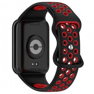 רצועת סיליקון מדגם Sports Solid Color Silicone Band מבית iBands לשעון חכם מדגם: Xiaomi Smart Band 8 Pro / Xiaomi Smart Band 9 Pro (צבע Black/Red) רצועת סיליקון מדגם Sports Solid Color Silicone Band מבית iBands לשעון חכם מדגם: Xiaomi Smart Band 8 Pro / Xiaomi Smart Band 9 Pro (צבע Black/Red)