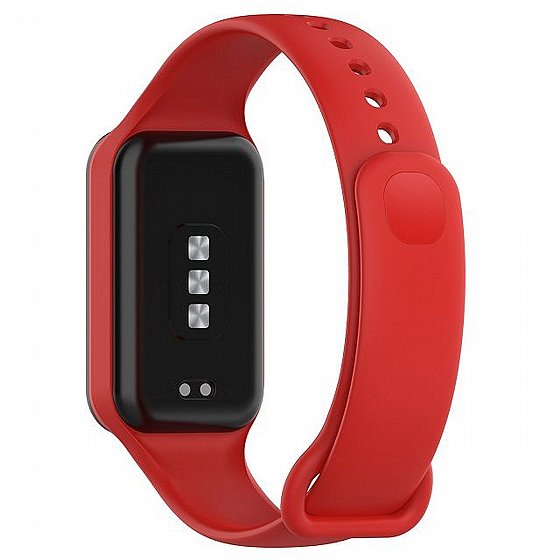 ����� ������� ���� Solid Color Silicone Band ���� iBands ����� ��� ����: Xiaomi Redmi Smart Band Pro (��� Red)
