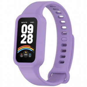 רצועת סיליקון מדגם Solid Color Silicone Band מבית LaTera לשעון חכם מדגם: Xiaomi Smart Band 9 Active (צבע Purple) רצועת סיליקון מדגם Solid Color Silicone Band מבית LaTera לשעון חכם מדגם: Xiaomi Smart Band 9 Active (צבע Purple)