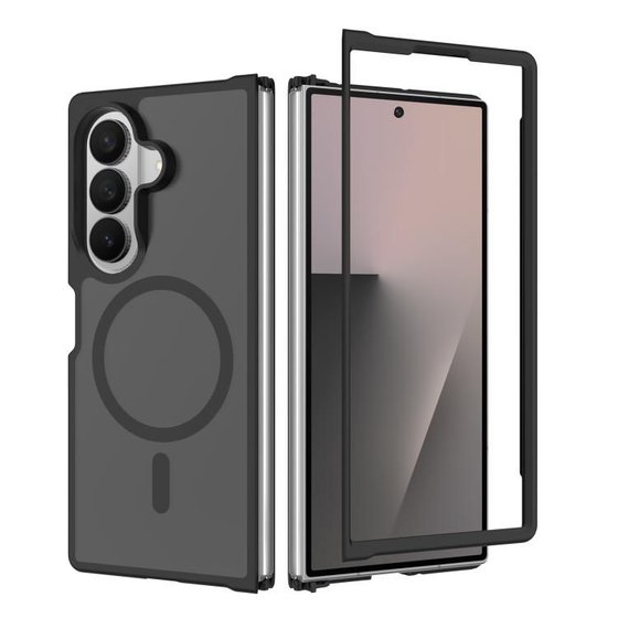 ����� ���� ���� Skin Feel Contrast MagSafe Case ���� LaTera ������ ������ ����: Samsung Galaxy Z Fold 8 Ultra (��� ����)