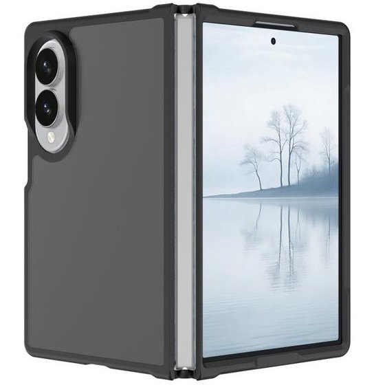 ����� ���� ���� Skin Feel Contrast Case ���� LaTera ������ ������ ����: Samsung Galaxy Z Fold 8 (��� ����)