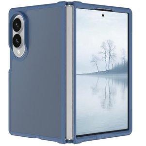 נרתיק קשיח מדגם Skin Feel Contrast Case מבית LaTera לטלפון סלולרי מדגם: Samsung Galaxy Z Fold 8 (צבע כחול) נרתיק קשיח מדגם Skin Feel Contrast Case מבית LaTera לטלפון סלולרי מדגם: Samsung Galaxy Z Fold 8 (צבע כחול)