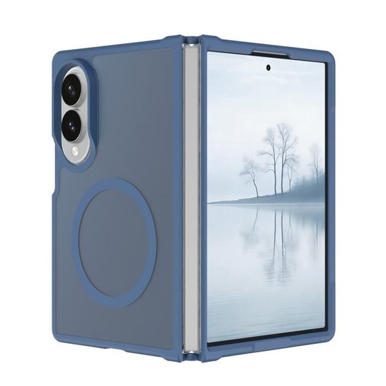 ����� ���� ���� Skin Feel Contrast MagSafe Case ���� LaTera ������ ������ ����: Samsung Galaxy Z Fold 8 (��� ����)