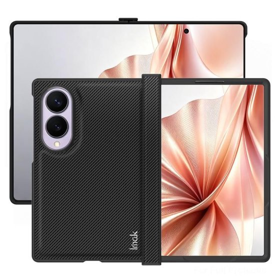 ����� ���� ���� Carbon Fiber Case ���� IMAK ������ ������ ����: Samsung Galaxy Z Fold 8