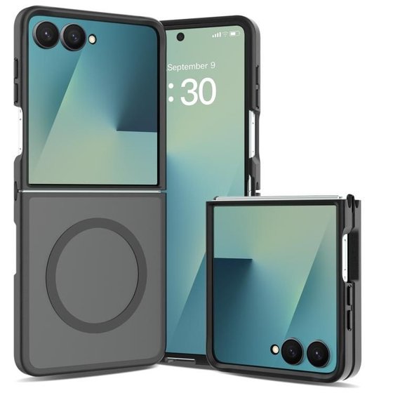 ����� ���� ���� Skin Feel Contrast MagSafe Case ���� LaTera ������ ������ ����: Samsung Galaxy Z Flip 8 (��� ����)