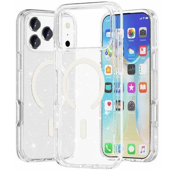 ����� ������� ���� Shield Clear Case MagSafe ���� Axess ������ ������ ����: iPhone 18 Pro Max (��� ���� ����)