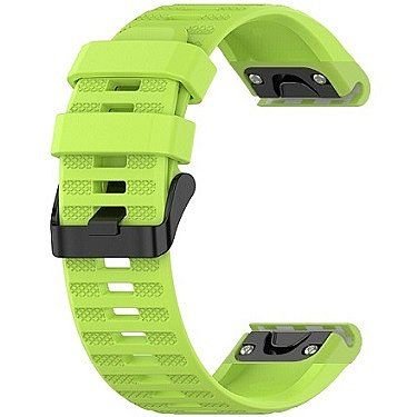 ����� ������� ����  Silicone Band ���� iBands ����� ��� ����: Garmin Fenix 9 47mm / Garmin Fenix 9 Pro 47mm (��� Green)